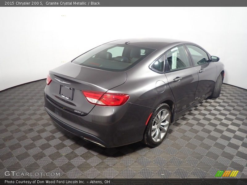 Granite Crystal Metallic / Black 2015 Chrysler 200 S