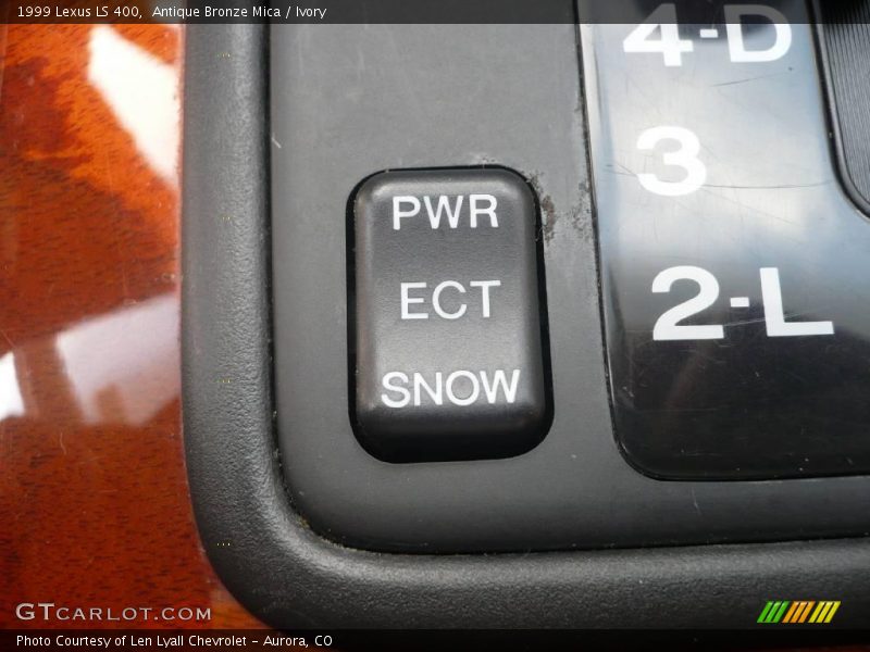 Antique Bronze Mica / Ivory 1999 Lexus LS 400