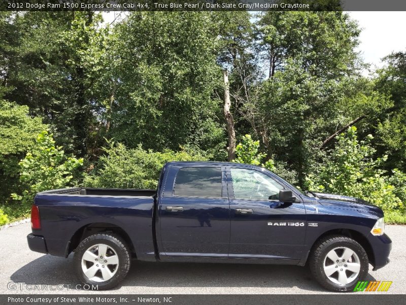 True Blue Pearl / Dark Slate Gray/Medium Graystone 2012 Dodge Ram 1500 Express Crew Cab 4x4
