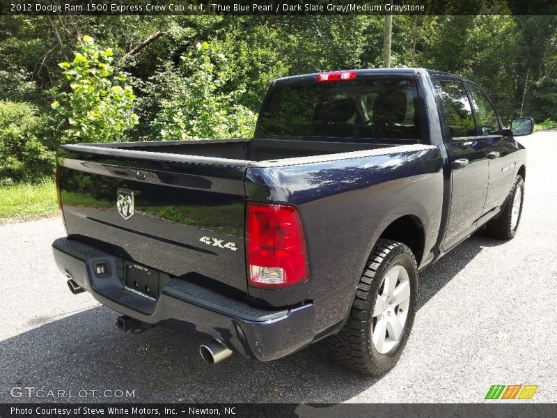 True Blue Pearl / Dark Slate Gray/Medium Graystone 2012 Dodge Ram 1500 Express Crew Cab 4x4