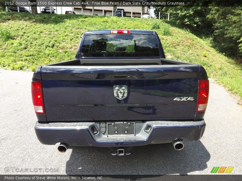 True Blue Pearl / Dark Slate Gray/Medium Graystone 2012 Dodge Ram 1500 Express Crew Cab 4x4