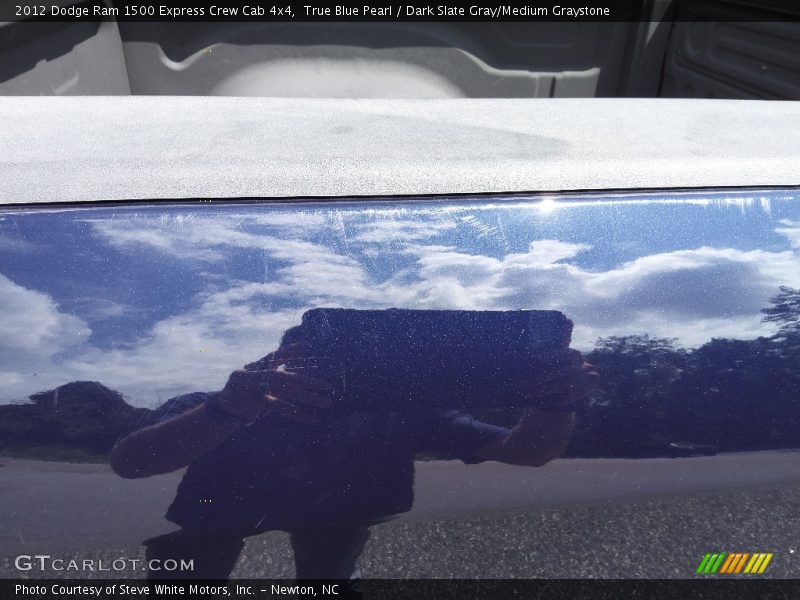 True Blue Pearl / Dark Slate Gray/Medium Graystone 2012 Dodge Ram 1500 Express Crew Cab 4x4