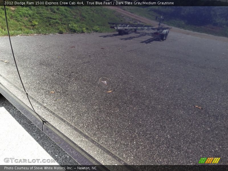 True Blue Pearl / Dark Slate Gray/Medium Graystone 2012 Dodge Ram 1500 Express Crew Cab 4x4