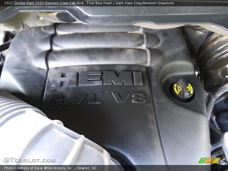 True Blue Pearl / Dark Slate Gray/Medium Graystone 2012 Dodge Ram 1500 Express Crew Cab 4x4