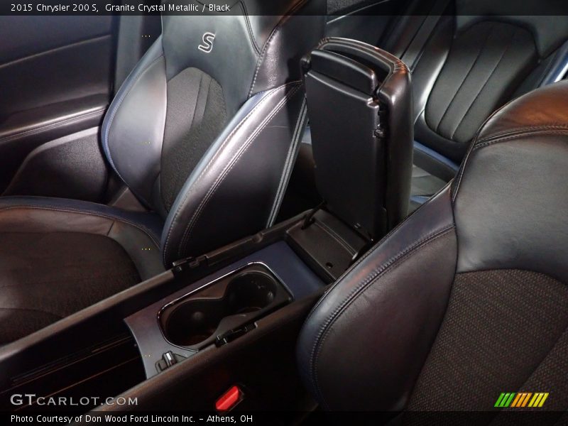 Granite Crystal Metallic / Black 2015 Chrysler 200 S