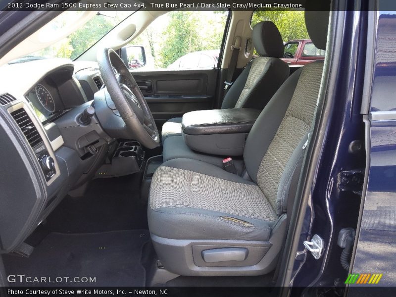 True Blue Pearl / Dark Slate Gray/Medium Graystone 2012 Dodge Ram 1500 Express Crew Cab 4x4