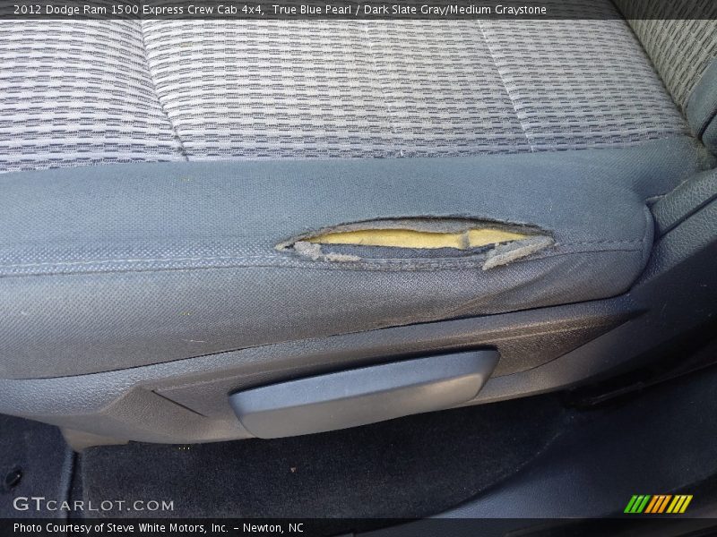 True Blue Pearl / Dark Slate Gray/Medium Graystone 2012 Dodge Ram 1500 Express Crew Cab 4x4
