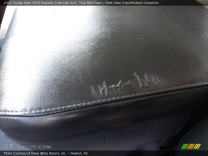 True Blue Pearl / Dark Slate Gray/Medium Graystone 2012 Dodge Ram 1500 Express Crew Cab 4x4