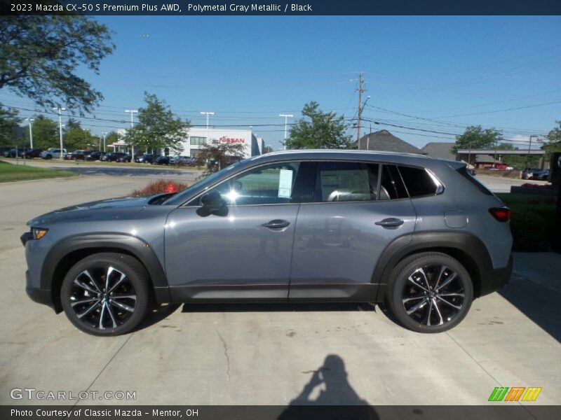 Polymetal Gray Metallic / Black 2023 Mazda CX-50 S Premium Plus AWD