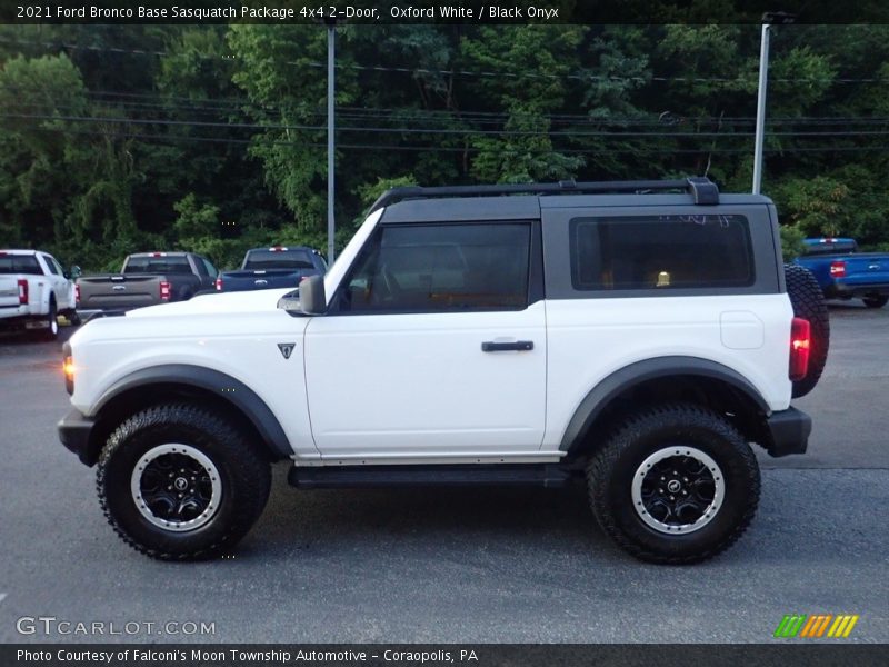  2021 Bronco Base Sasquatch Package 4x4 2-Door Oxford White