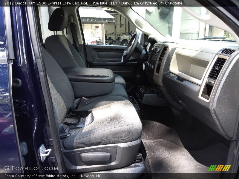 True Blue Pearl / Dark Slate Gray/Medium Graystone 2012 Dodge Ram 1500 Express Crew Cab 4x4