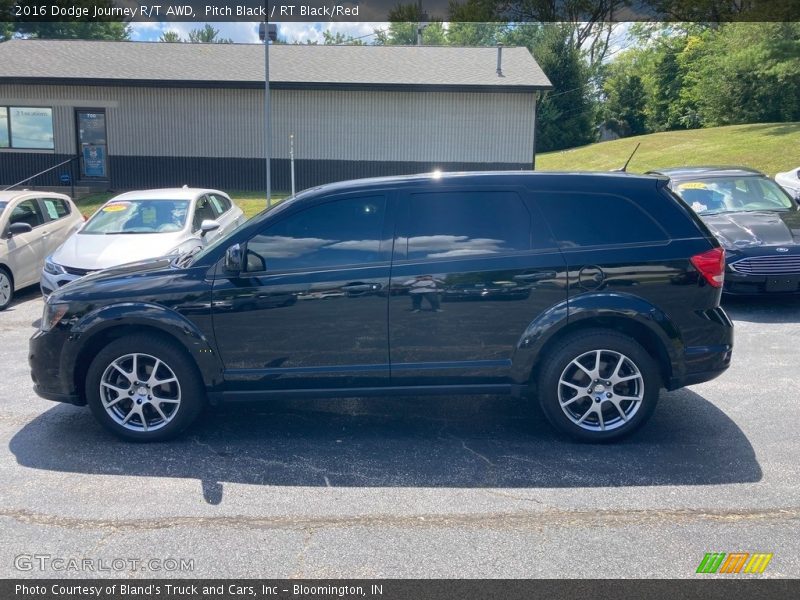 Pitch Black / RT Black/Red 2016 Dodge Journey R/T AWD