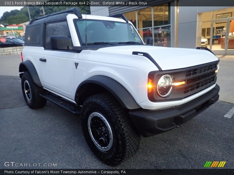  2021 Bronco Base Sasquatch Package 4x4 2-Door Oxford White