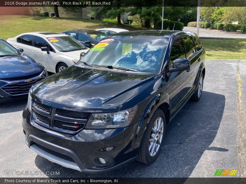 Pitch Black / RT Black/Red 2016 Dodge Journey R/T AWD