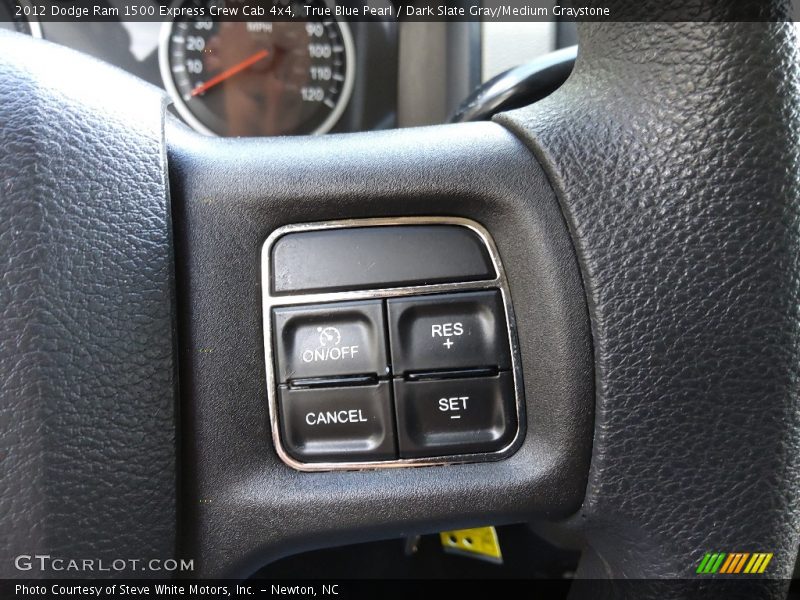 True Blue Pearl / Dark Slate Gray/Medium Graystone 2012 Dodge Ram 1500 Express Crew Cab 4x4