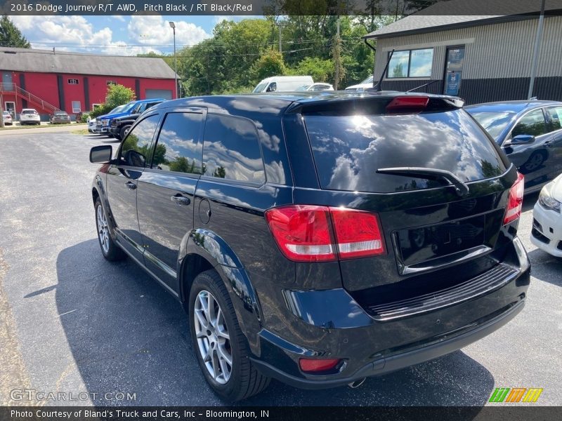 Pitch Black / RT Black/Red 2016 Dodge Journey R/T AWD