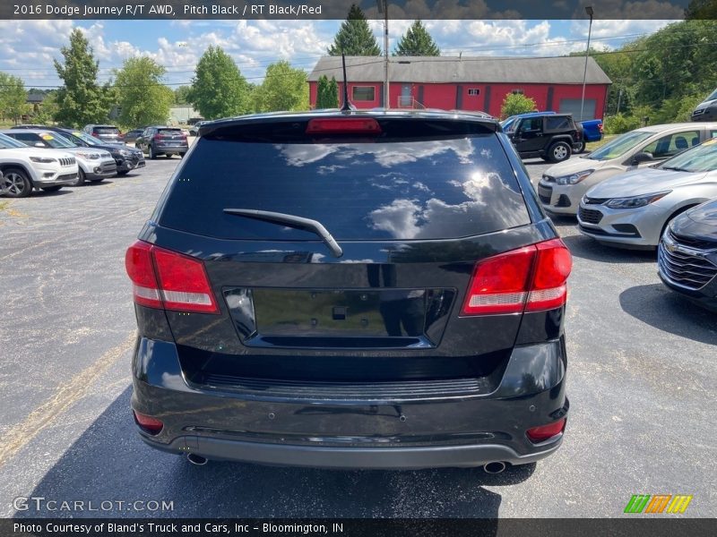 Pitch Black / RT Black/Red 2016 Dodge Journey R/T AWD