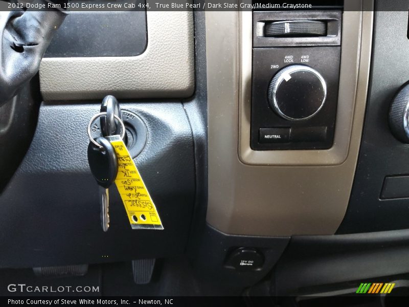 True Blue Pearl / Dark Slate Gray/Medium Graystone 2012 Dodge Ram 1500 Express Crew Cab 4x4