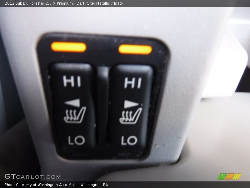 Dark Gray Metallic / Black 2012 Subaru Forester 2.5 X Premium