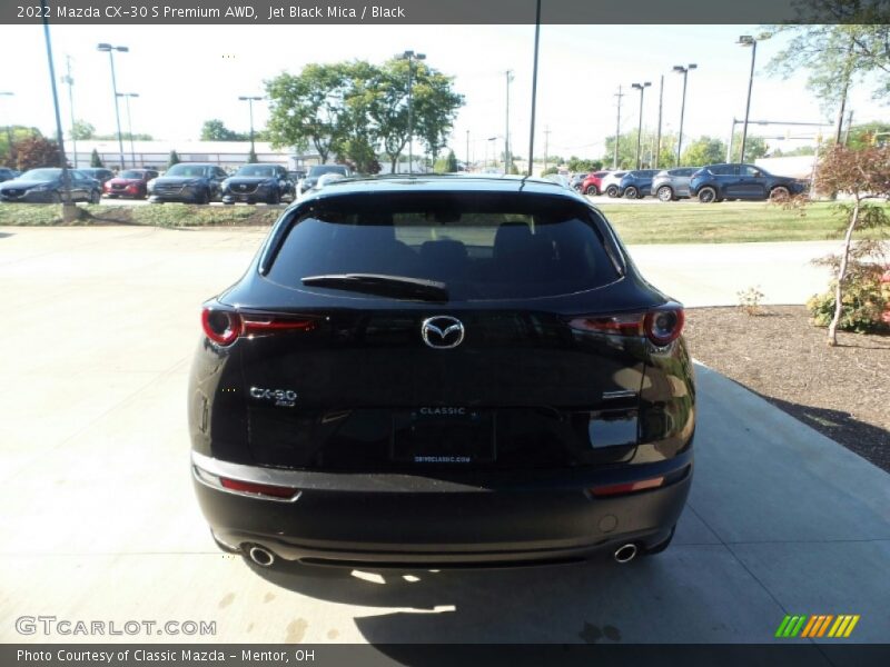 Jet Black Mica / Black 2022 Mazda CX-30 S Premium AWD