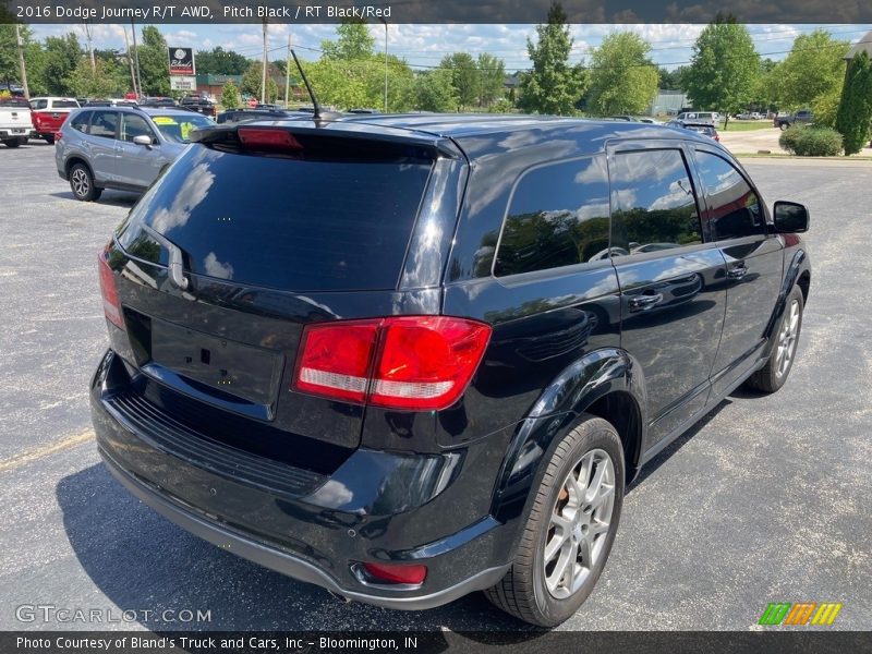 Pitch Black / RT Black/Red 2016 Dodge Journey R/T AWD