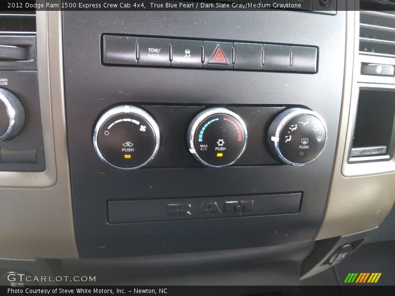 True Blue Pearl / Dark Slate Gray/Medium Graystone 2012 Dodge Ram 1500 Express Crew Cab 4x4