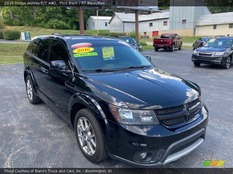 Pitch Black / RT Black/Red 2016 Dodge Journey R/T AWD