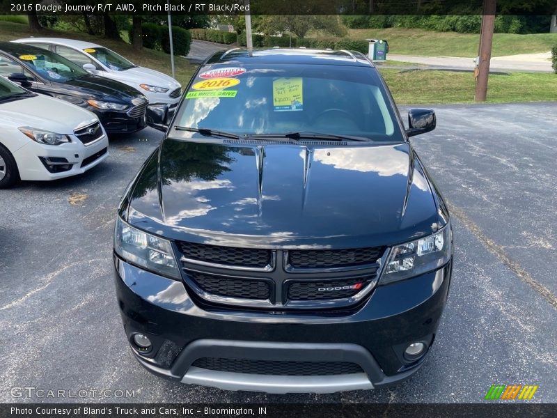 Pitch Black / RT Black/Red 2016 Dodge Journey R/T AWD