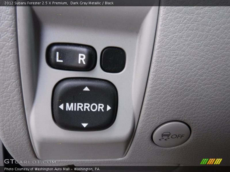Dark Gray Metallic / Black 2012 Subaru Forester 2.5 X Premium