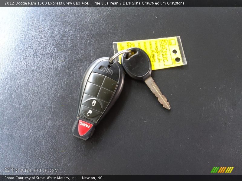 True Blue Pearl / Dark Slate Gray/Medium Graystone 2012 Dodge Ram 1500 Express Crew Cab 4x4