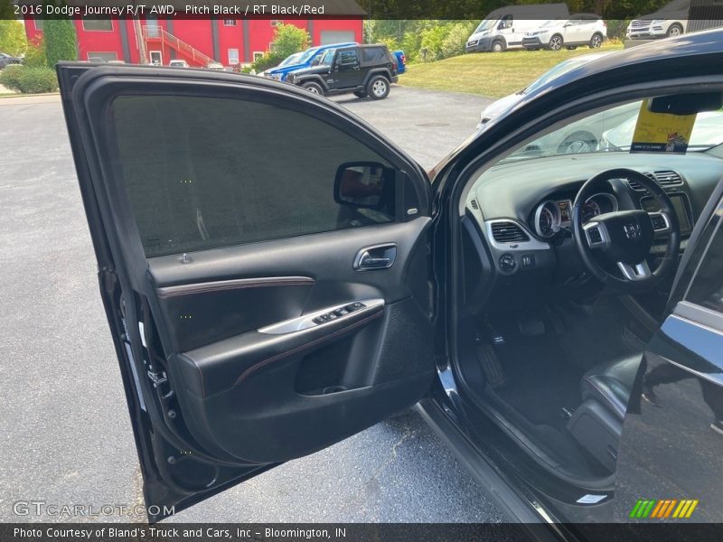 Pitch Black / RT Black/Red 2016 Dodge Journey R/T AWD