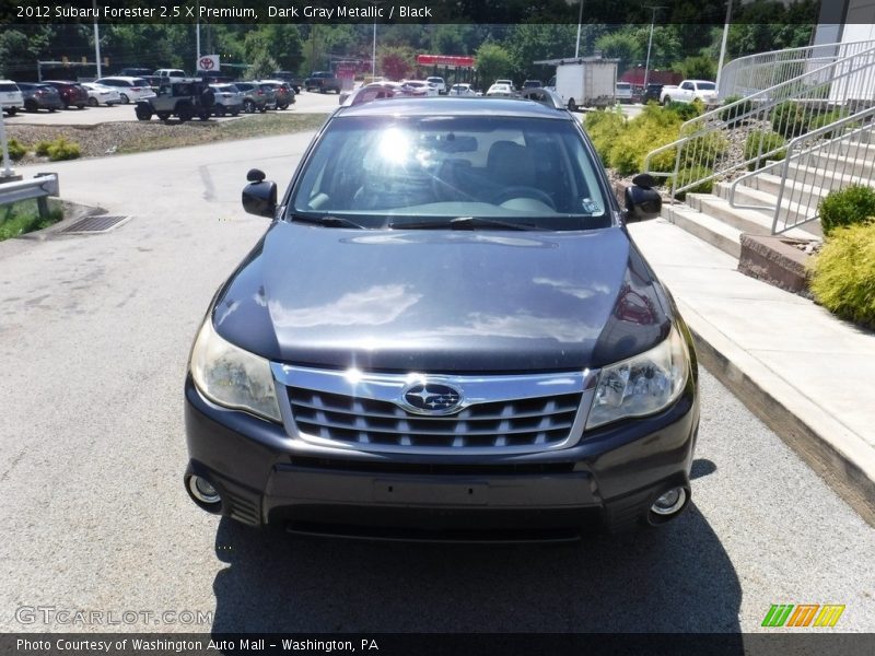 Dark Gray Metallic / Black 2012 Subaru Forester 2.5 X Premium