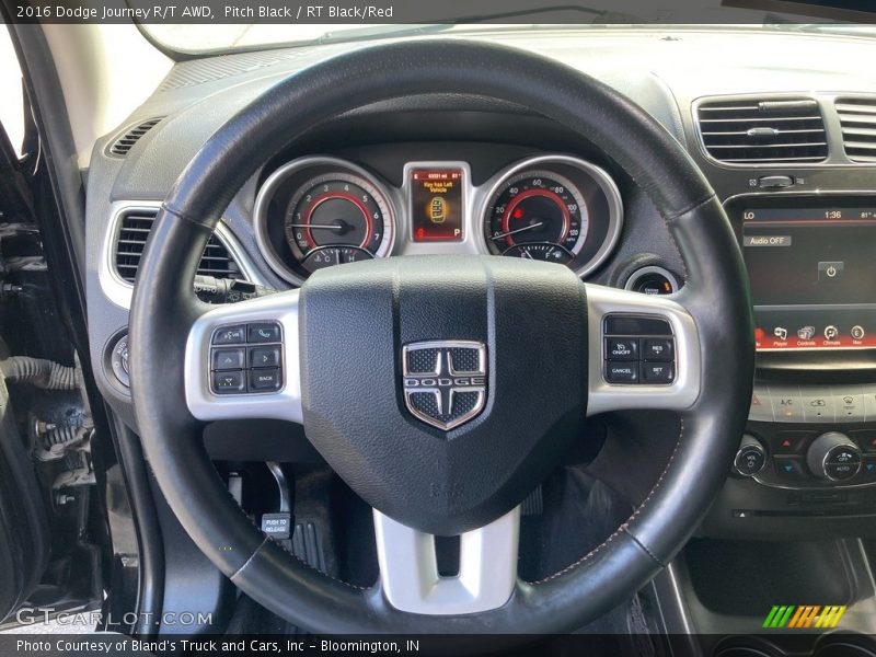 Pitch Black / RT Black/Red 2016 Dodge Journey R/T AWD