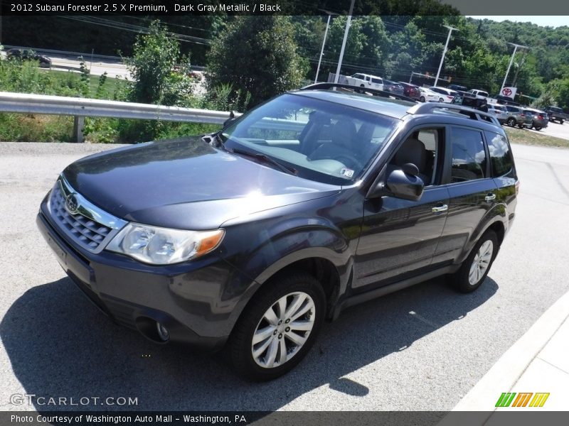 Dark Gray Metallic / Black 2012 Subaru Forester 2.5 X Premium
