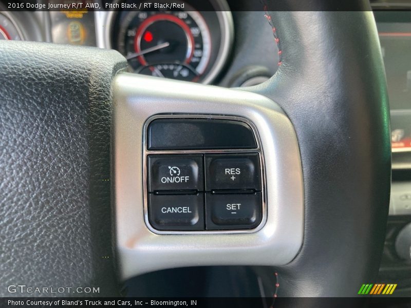 Pitch Black / RT Black/Red 2016 Dodge Journey R/T AWD