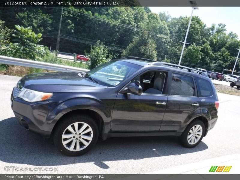 Dark Gray Metallic / Black 2012 Subaru Forester 2.5 X Premium