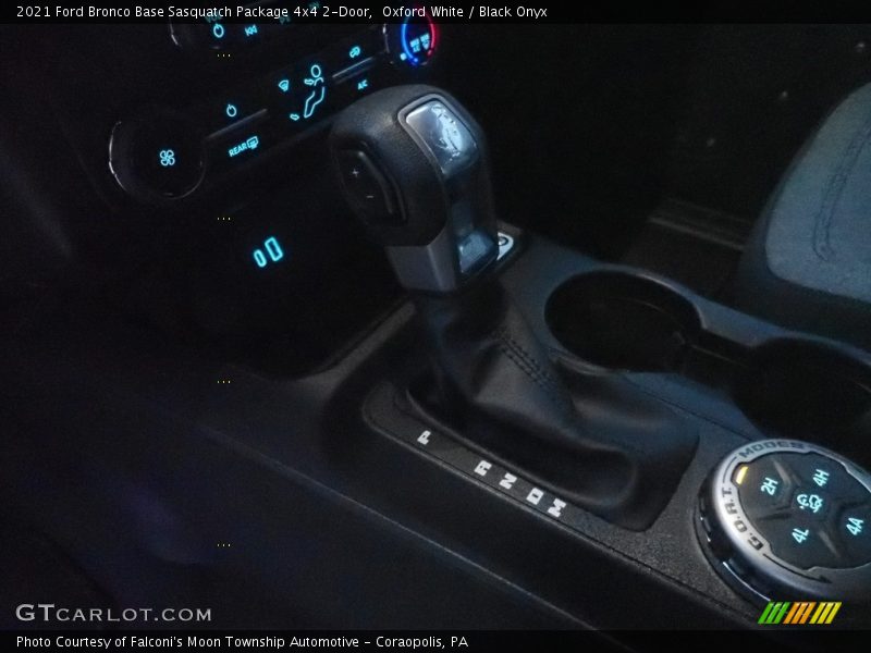  2021 Bronco Base Sasquatch Package 4x4 2-Door 10 Speed Automatic Shifter