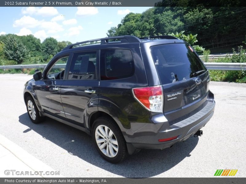 Dark Gray Metallic / Black 2012 Subaru Forester 2.5 X Premium
