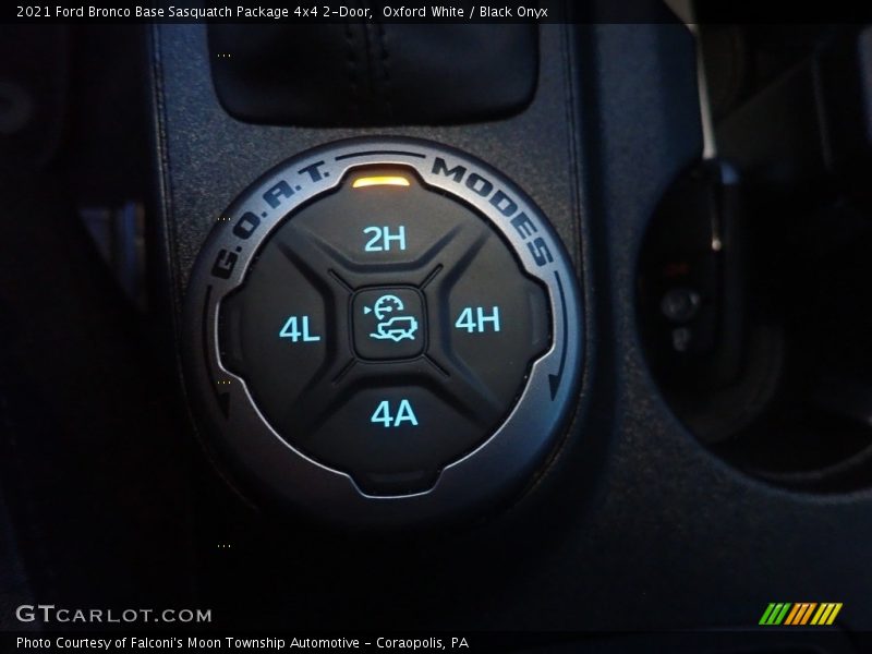 Controls of 2021 Bronco Base Sasquatch Package 4x4 2-Door