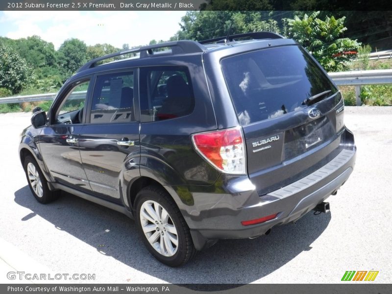 Dark Gray Metallic / Black 2012 Subaru Forester 2.5 X Premium