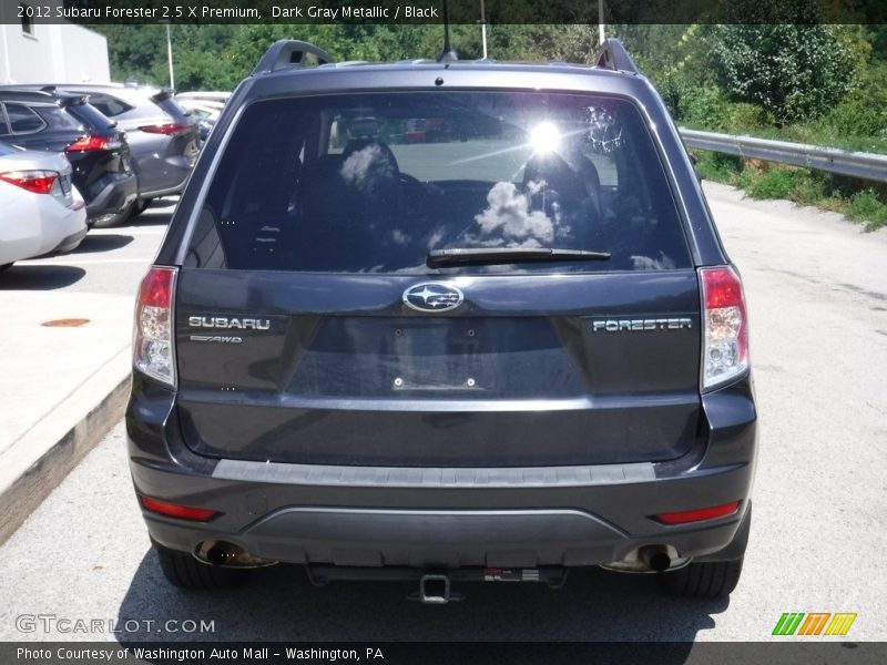 Dark Gray Metallic / Black 2012 Subaru Forester 2.5 X Premium