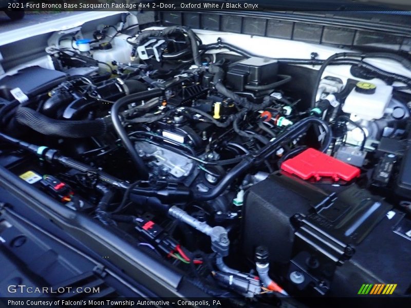  2021 Bronco Base Sasquatch Package 4x4 2-Door Engine - 2.3 Liter Turbocharged DOHC 16-Valve Ti-VCT EcoBoost 4 Cylinder