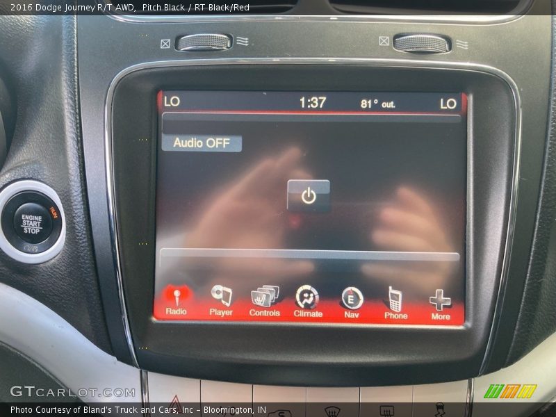 Pitch Black / RT Black/Red 2016 Dodge Journey R/T AWD