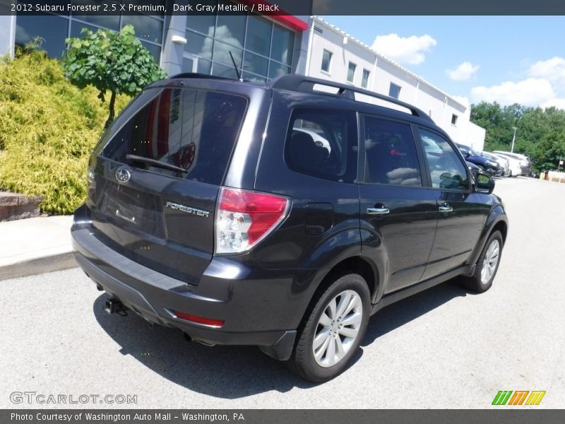 Dark Gray Metallic / Black 2012 Subaru Forester 2.5 X Premium