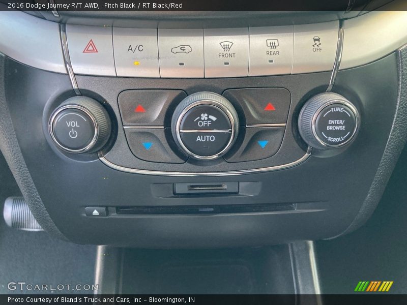 Controls of 2016 Journey R/T AWD