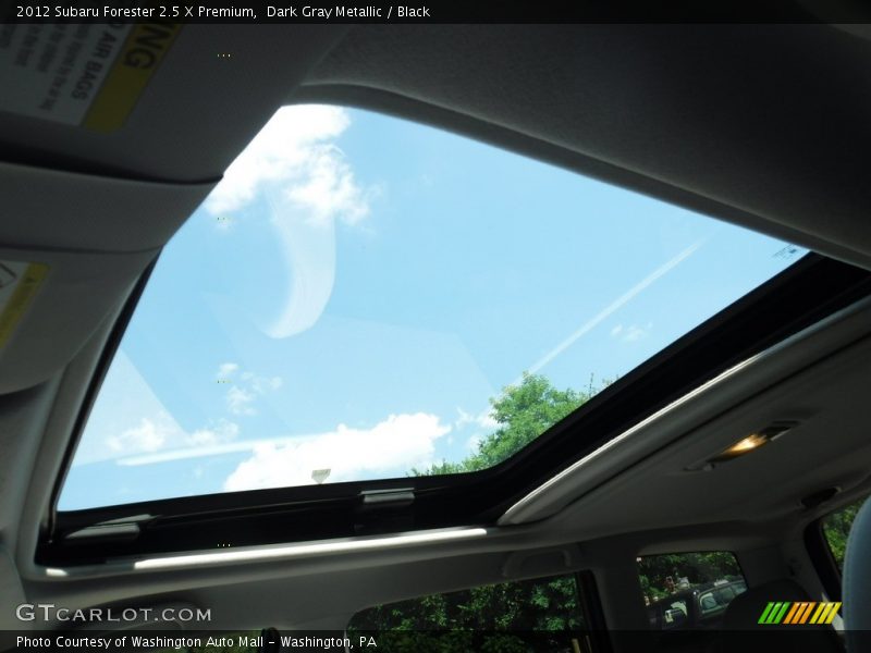 Dark Gray Metallic / Black 2012 Subaru Forester 2.5 X Premium