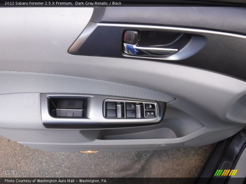Dark Gray Metallic / Black 2012 Subaru Forester 2.5 X Premium