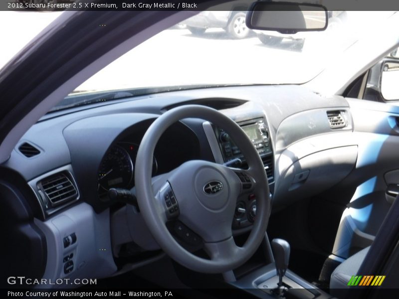 Dark Gray Metallic / Black 2012 Subaru Forester 2.5 X Premium