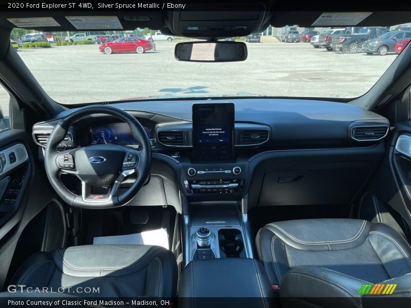 Dashboard of 2020 Explorer ST 4WD