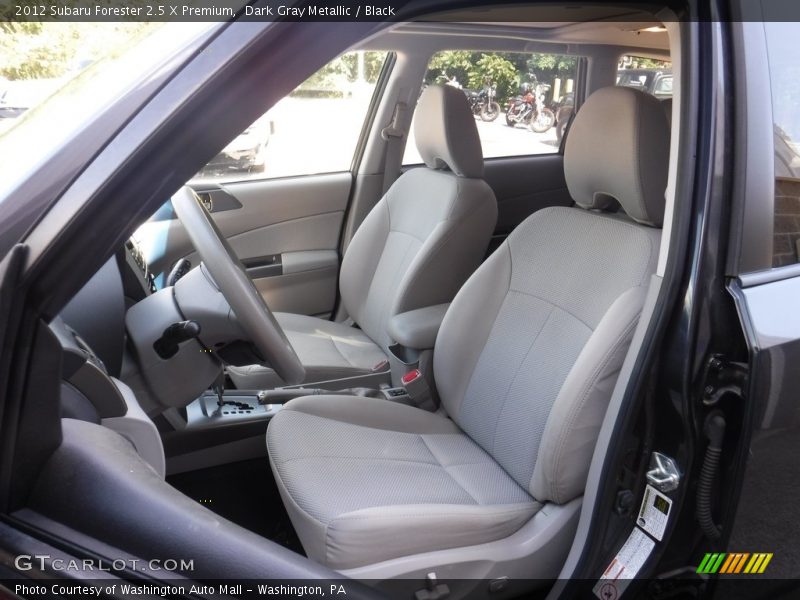 Dark Gray Metallic / Black 2012 Subaru Forester 2.5 X Premium